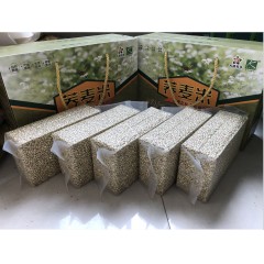 大漠蕎鄉(xiāng)   庫倫原產(chǎn)地 蕎麥 蕎麥米   4.5kg禮盒  5塊