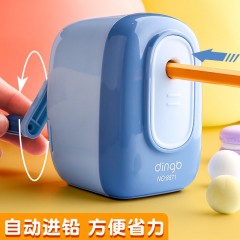 轉(zhuǎn)筆刀小學生削筆刀手搖自動進鉛卡通削筆器大女兒童機器人刨筆器