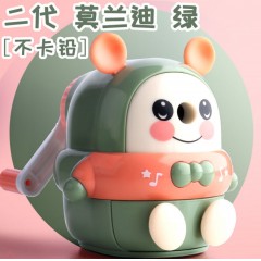 轉(zhuǎn)筆刀小學生削筆刀手搖自動進鉛卡通削筆器大女兒童機器人刨筆器