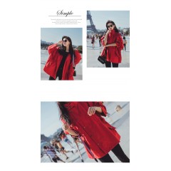 2019新款短款外套女韓版寬松bf原宿學生港風夾克工裝風衣春秋