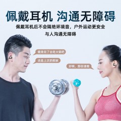 不入耳無線藍(lán)牙耳機(jī)雙耳掛耳運(yùn)動(dòng)蘋果viv華為oppo安卓通用