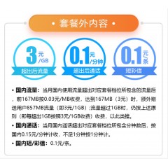 中國電信 129元套餐  【下訂單，中國郵政快遞包郵到家。】