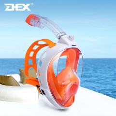 DEX戶外運(yùn)動(dòng)潛水裝備全干式浮潛三寶護(hù)目鏡游泳沖浪近視浮潛面鏡
