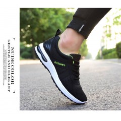 2019夏季鱷魚(yú)男透氣墊運(yùn)動(dòng)鞋休閑鞋透氣網(wǎng)面跑步鞋慢跑鞋