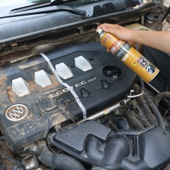汽車發(fā)動(dòng)機(jī)外部清洗劑引擎機(jī)艙倉外表去重油污泡沫清潔液機(jī)頭水  650ml/瓶
