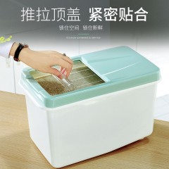 廚房收納防潮米桶密封防蟲(chóng)面粉裝米缸塑料儲(chǔ)米箱