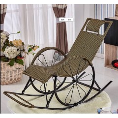 成人午睡躺椅藤椅搖椅家用陽臺逍遙椅懶人椅搖搖椅老人休閑倚搖椅【預售商品】
