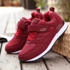 老人防滑鞋軟底運功中老年安全舒適旅游爸媽健步鞋