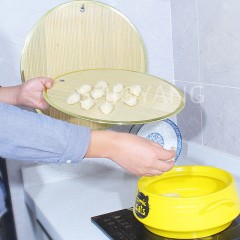 餃子托盤(pán)包餃子神器家用餃子盤(pán)子竹制餃子簾餃子盤(pán)包餃子用的工具
